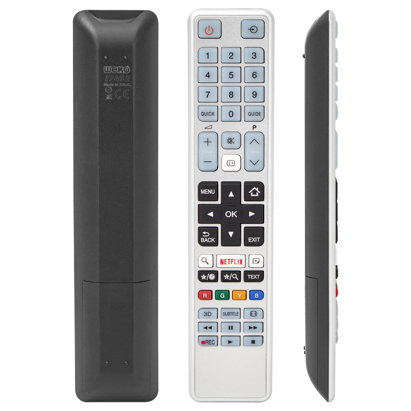 TOSHIBA CT-8054 NETFLIX TUŞLU BEYAZ LCD/LED TV KUMANDA (5271)