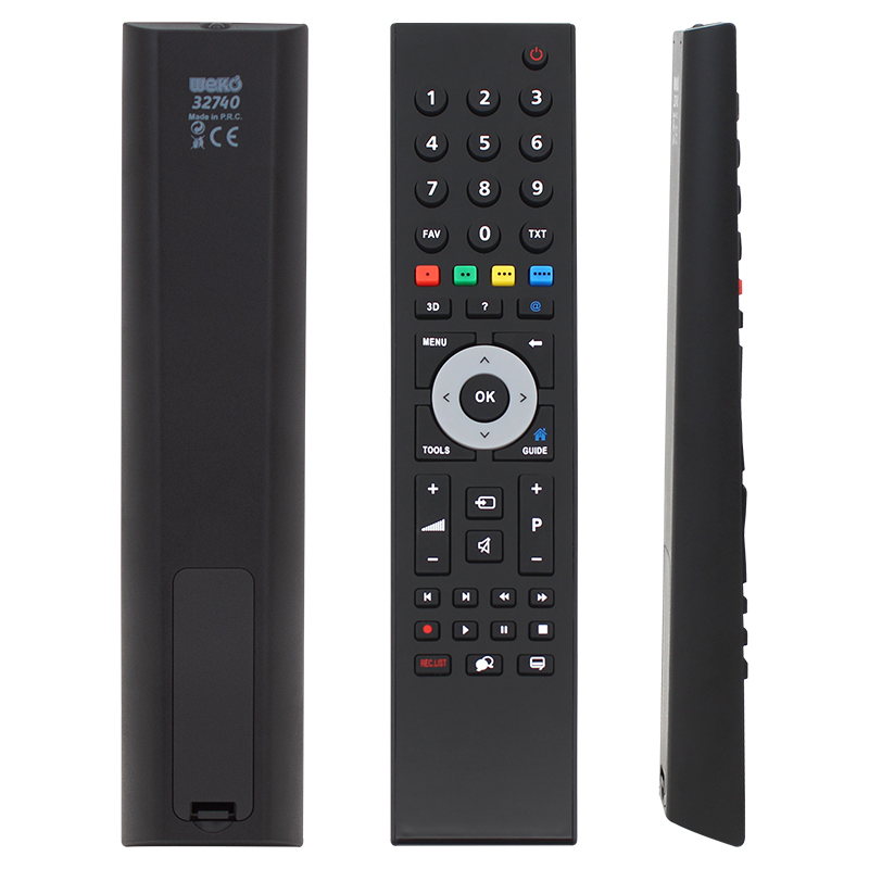 ARÇELİK BEKO GRİ GÖBEK 3D-?-@ TUŞLU LCD-LED TV KUMANDA (5271)