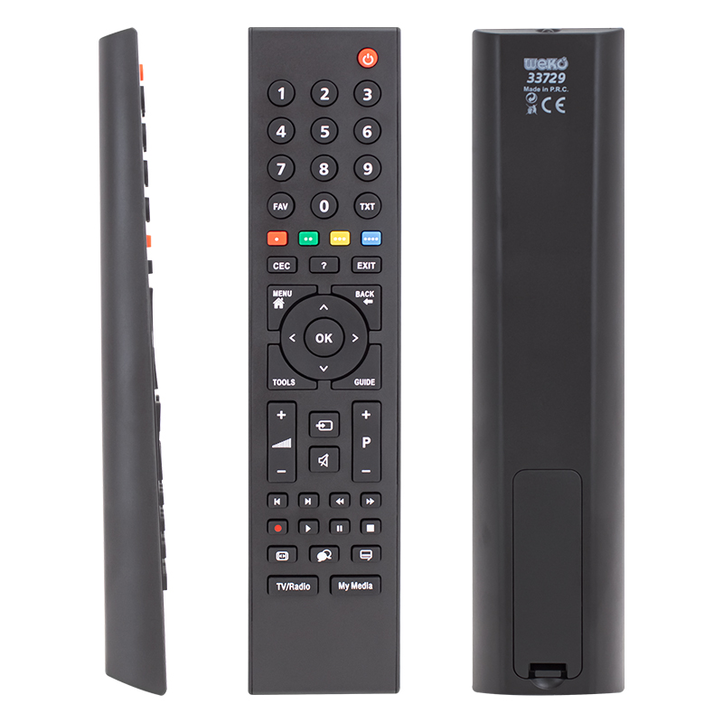 ARÇELİK-BEKO MY MEDİA TUŞLU LCD TV KUMANDASI (RC3214803-TP6187R-P1-M7485600127X) YAZISIZ (5271)