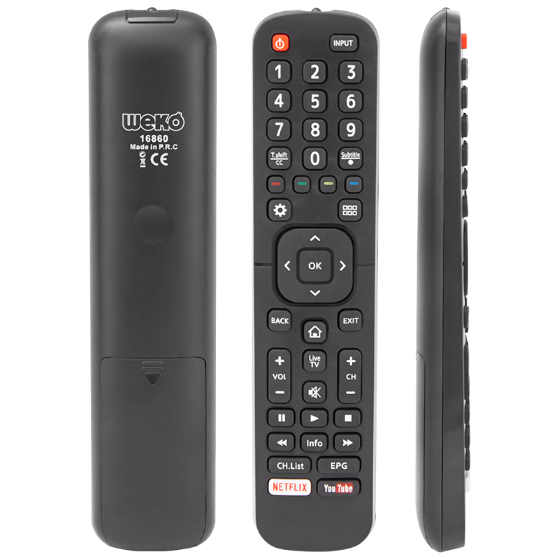 HISENSE RM-L1335 PLUS NETFLIX-YOUTUBE TUŞLU LCD-LED TV KUMANDA (5271)