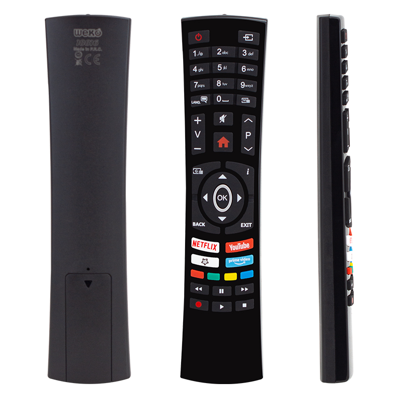 VESTEL * HI-LEVEL NETFLIX-YOUTUBE-PRIME VIDEO TUŞLU LCD-LED TV KUMANDA (RC4390P-30101765) YAZISIZ (5271)