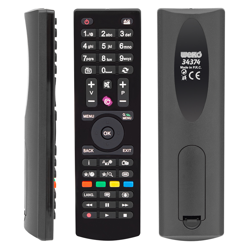 VESTEL-SEG-REGAL YUVARLAK GÖBEK MİNİ LCD-LED TV KUMANDA (5271)