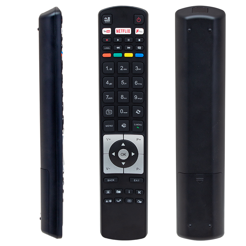 VESTEL RC 5118F BLACK FPLAY NETFLİX-YOUTUBE-PLAY TUŞLU LCD-LED TV KUMANDA (5271)