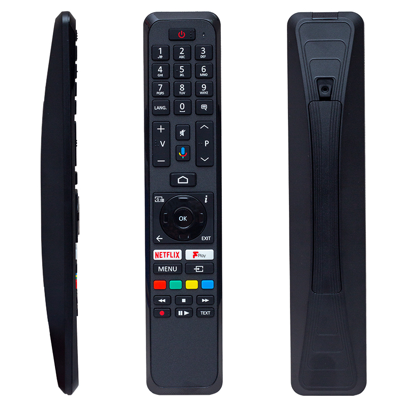 VESTEL RC 43161 NETFLIX-PLAY-MİKROFON TUŞLU SES KOMUTLU LCD-LED TV KUMANDA (HRM1857) (5271)