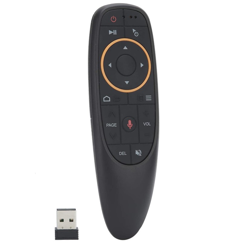 G10 ANDROID-WINDOWS-MAC-LINUX-TV BOX UYUMLU SES KOMUTLU AIR MOUSE 2.4GHZ SMART TV AKILLI KUMANDA (5271)