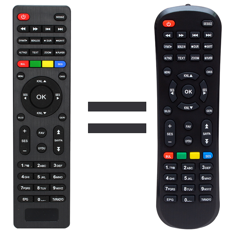 MERSAT VIP*HOMETECH*KORAX*TECHNİKSAT MİNİ HD* STARCOM 2000-2050 HD KUMANDA (2087=17372) (5271)