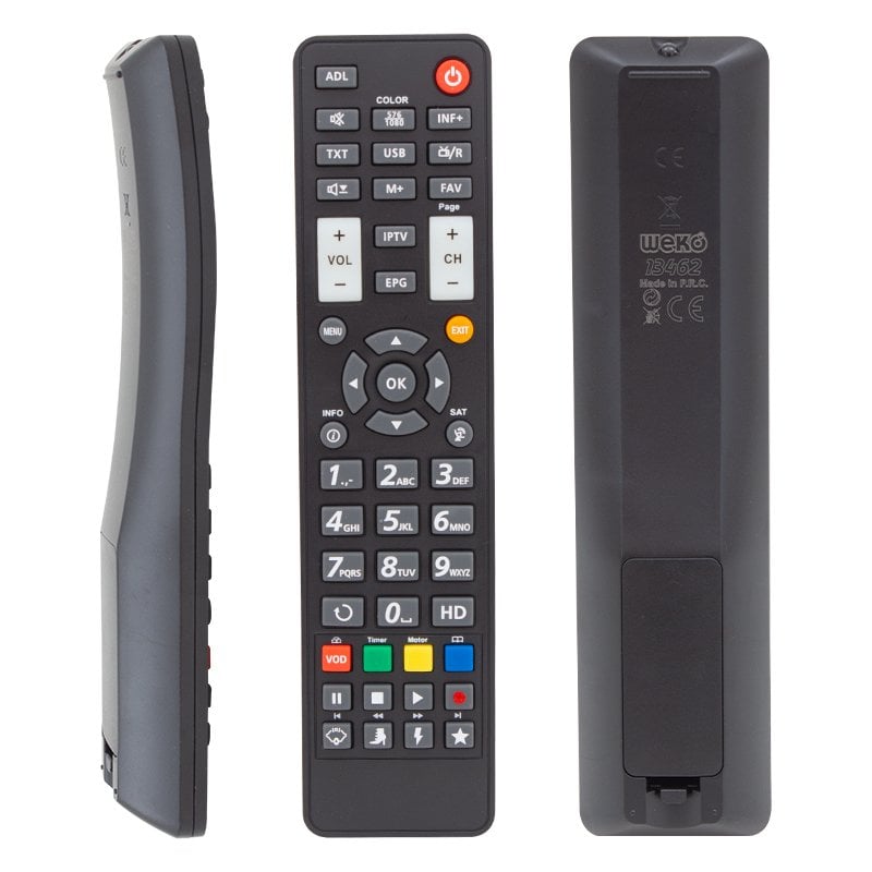 NEXT 2000HD MACHINA CX IP TV TUŞLU MİNİ VE KASALI HD KUMANDA (5271)