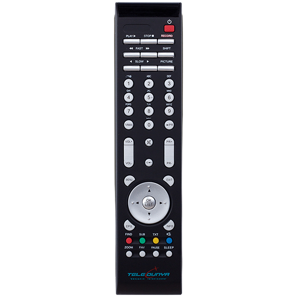 NEXT MINIX HD UZUN*TELEDÜNYA HD UYDU KUMANDASI (5271)