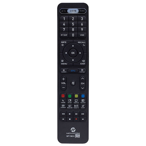 NOVACOM SPYBOX S11 4K HD ORJİNAL UYDU KUMANDASI (17213=17256) (5271)