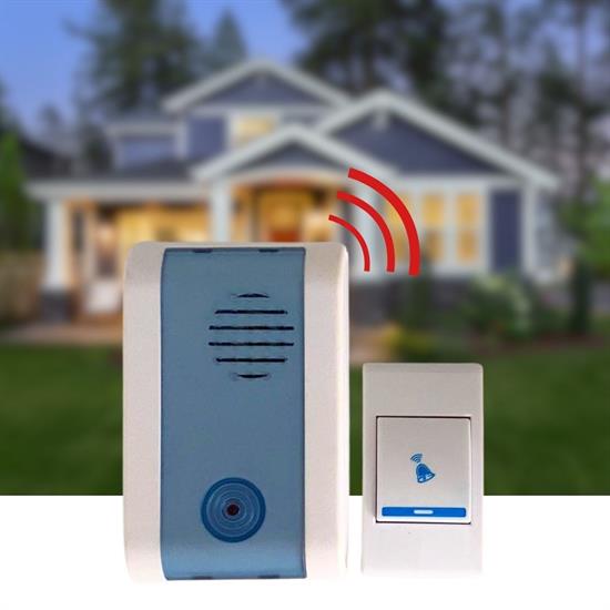 Wireless Bağlantılı Ev, Ofis, Daire veya Bahçe Kapıları İçin Kablosuz Kapı Zili (5271)