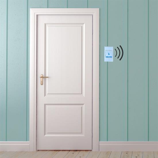 Wireless Bağlantılı Ev, Ofis, Daire veya Bahçe Kapıları İçin Kablosuz Kapı Zili (5271) Wireless Bağlantılı Ev, Ofis, Daire veya Bahçe Kapıları İçin Kablosuz Kapı Zili (5271)
