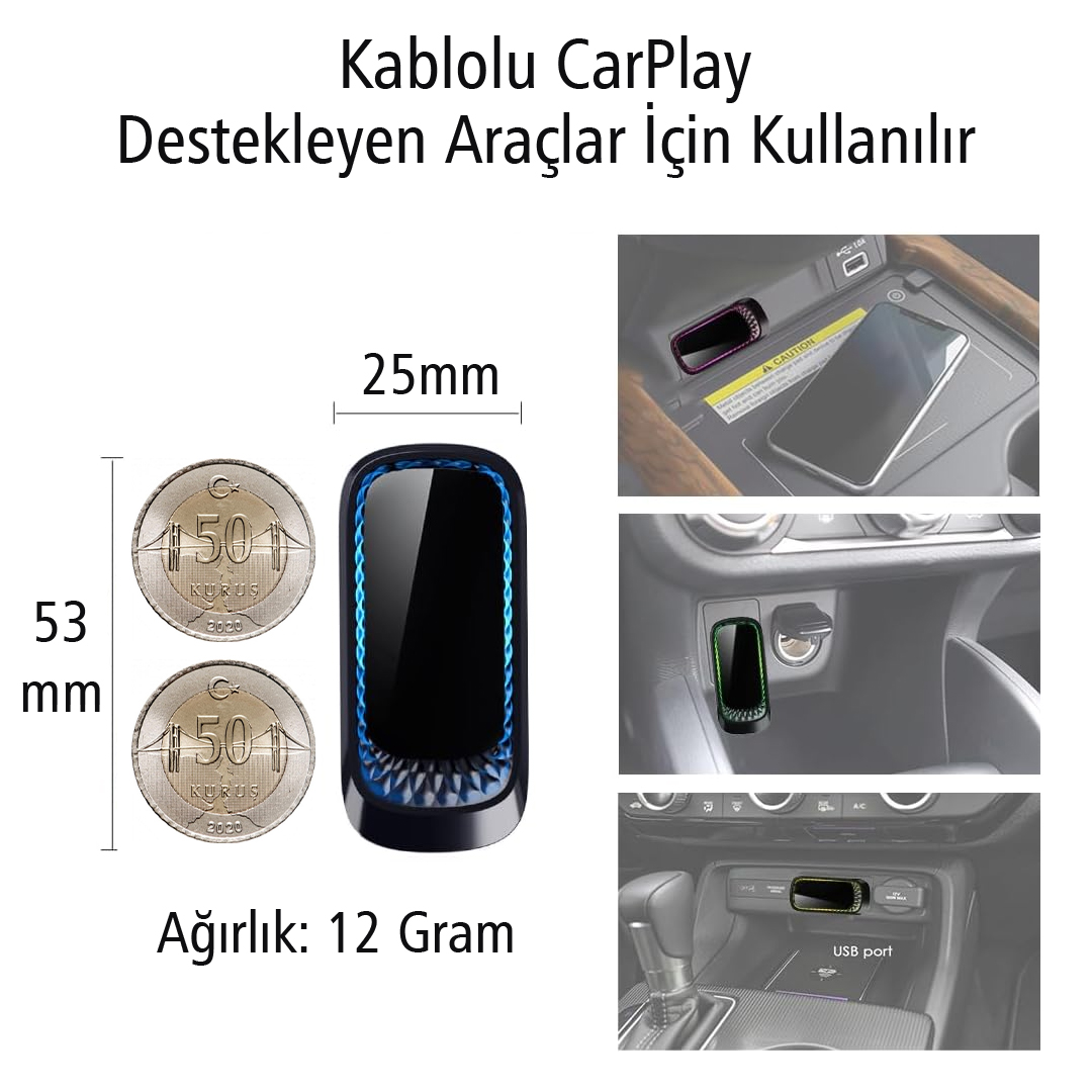 WİRELESS KABLOSUZ APPLE İPHONE CARPLAY EKRAN YANSITMA (VERSİYON 4.0) (5271) WİRELESS KABLOSUZ APPLE İPHONE CARPLAY EKRAN YANSITMA (VERSİYON 4.0) (5271)