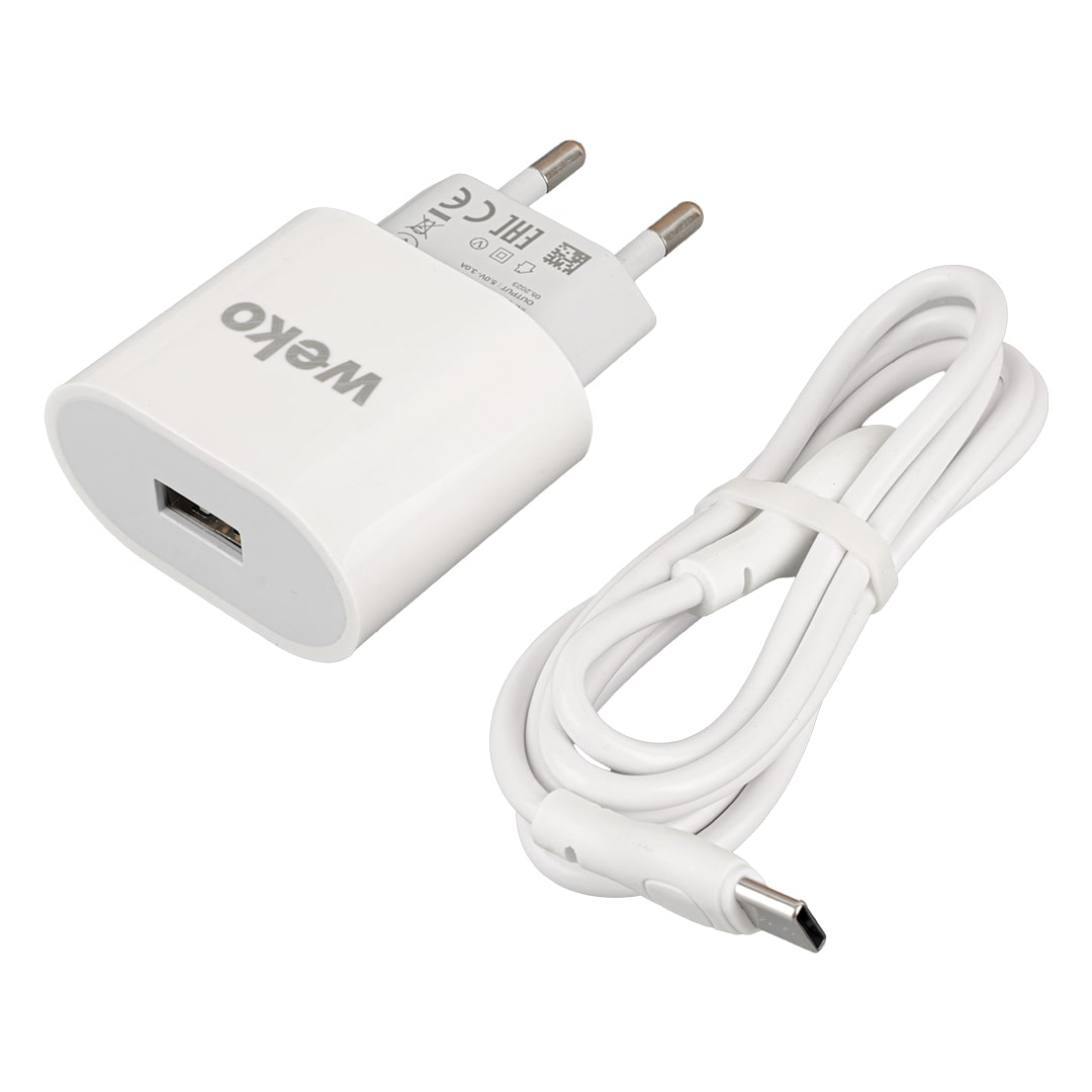 WK-21442 PDU QC 3.0 AMPER ŞARJ BAŞLIK ADAPTÖRÜ + TYPE-C KABLO (NO:1) (5271) WK-21442 PDU QC 3.0 AMPER ŞARJ BAŞLIK ADAPTÖRÜ + TYPE-C KABLO (NO:1) (5271)