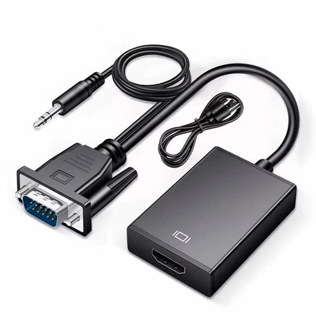 X-Level XCC7804 Ses Girişli VGA TO HDMI Dönüştürücü (45 CM AUX Kablo 15 CM VGA Kablo) (5271) X-Level XCC7804 Ses Girişli VGA TO HDMI Dönüştürücü (45 CM AUX Kablo 15 CM VGA Kablo) (5271)