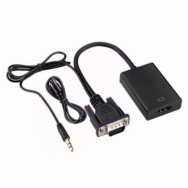 X-Level XCC7804 Ses Girişli VGA TO HDMI Dönüştürücü (45 CM AUX Kablo 15 CM VGA Kablo) (5271) X-Level XCC7804 Ses Girişli VGA TO HDMI Dönüştürücü (45 CM AUX Kablo 15 CM VGA Kablo) (5271)