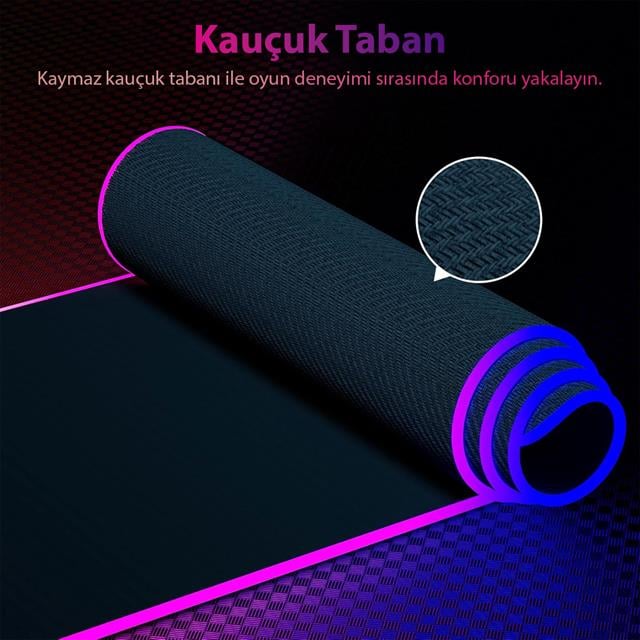 XL RGB Gaming Mouse Pad 14 Modlu (5271) XL RGB Gaming Mouse Pad 14 Modlu (5271)