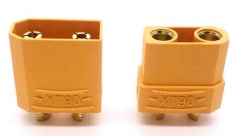 XT90 KONNEKTÖR ERKEK/DİŞİ SOKET ÇİFTİ (LIPO BATARYA İÇİN) (5271)