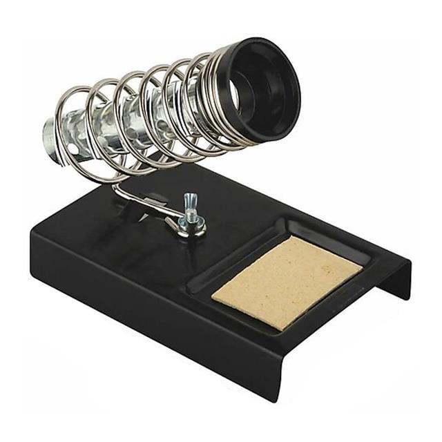 Yaylı Tip Süngerli Havya Tutucu Metal Standı Siyah (5271) Yaylı Tip Süngerli Havya Tutucu Metal Standı Siyah (5271)