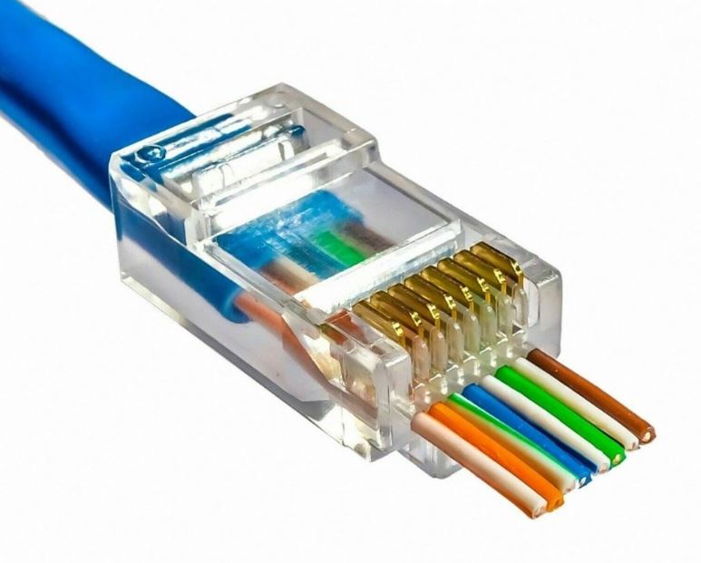 YENİ NESİL RJ45 CAT5/CAT6 8P/8C AÇIK UÇLU SOKET (100LÜK PAKET) (5271)