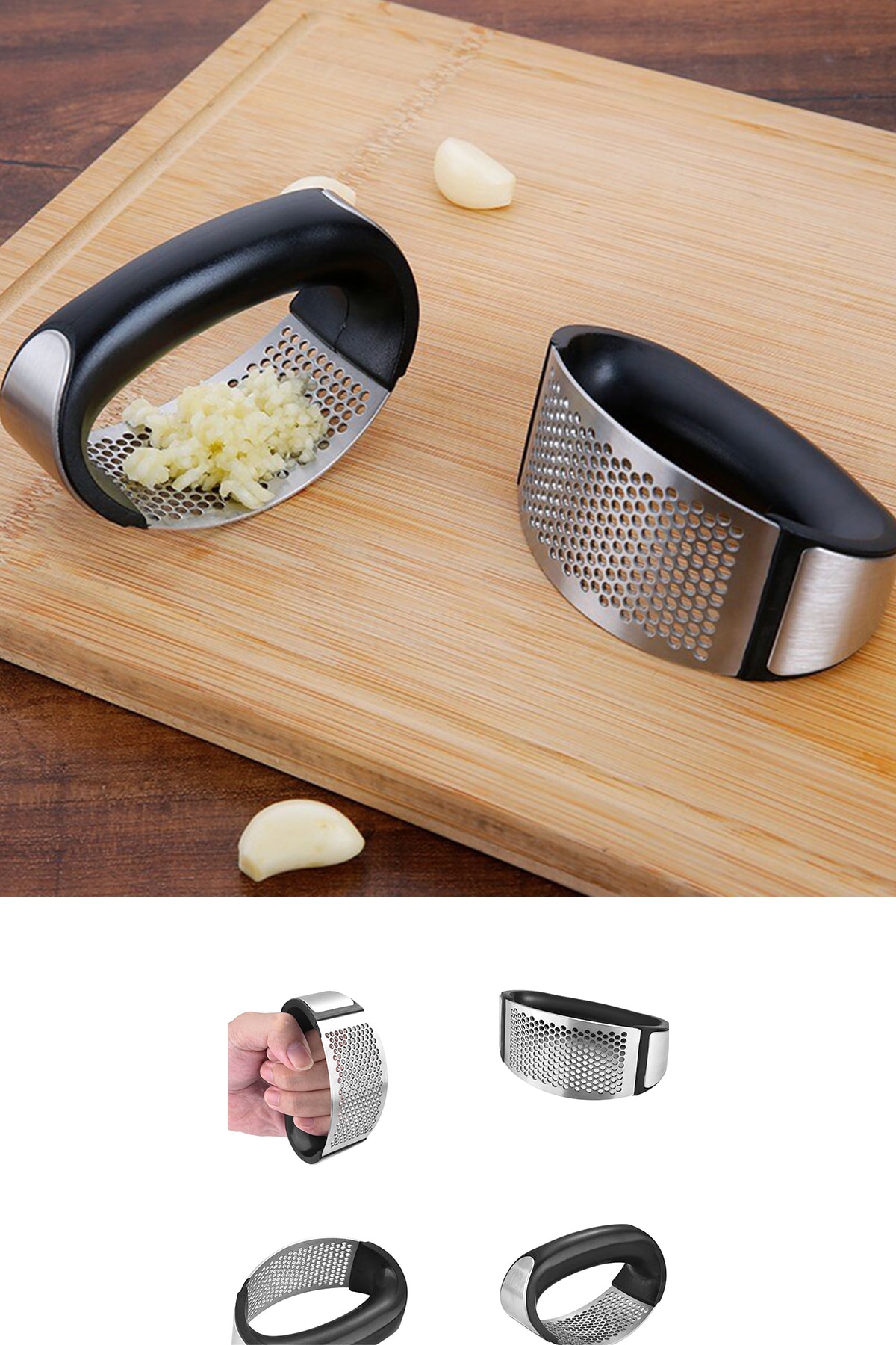 Yeni Sarımsak Ezici Paslanmaz Çelik Garlic Press (5271) Yeni Sarımsak Ezici Paslanmaz Çelik Garlic Press (5271)