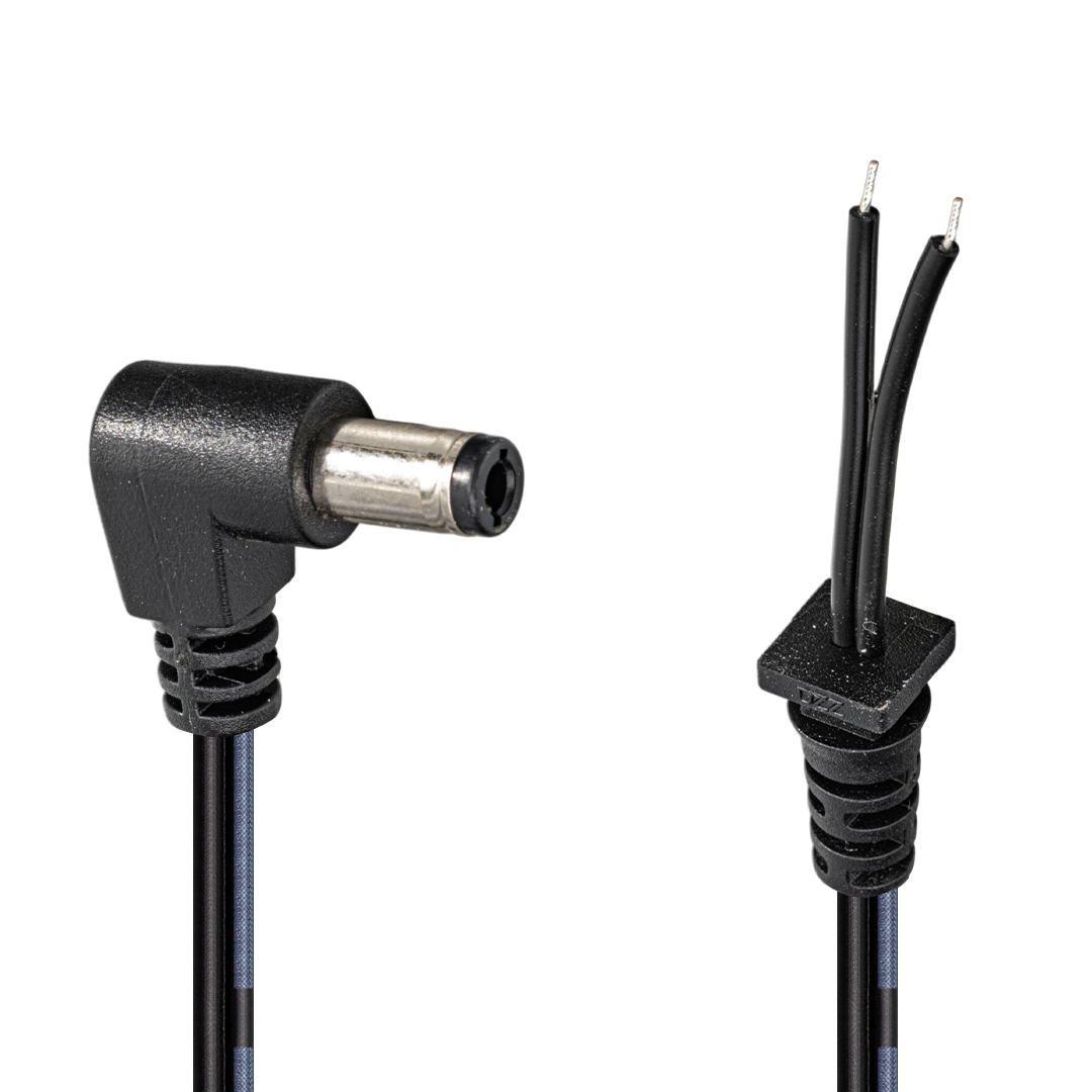 YERLİ ÜRETİM NOTEBOOK ADAPTÖRÜ 1.2 METRE L TİP JACKLI KABLO 5.5*1.7 (5271)