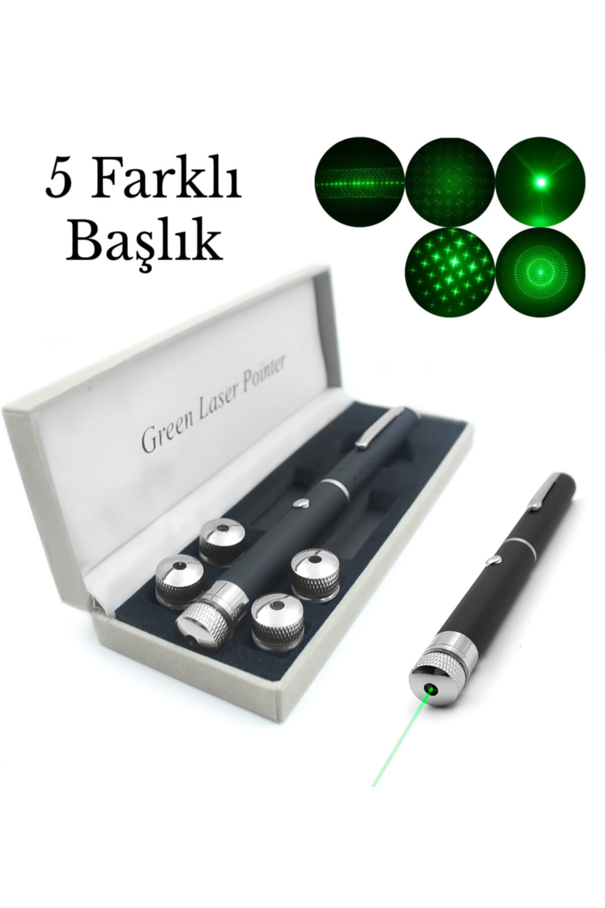 Yeşil Lazer Pointer USB Şarjlı 5 km Etki Alanı! (5271) Yeşil Lazer Pointer USB Şarjlı 5 km Etki Alanı! (5271)