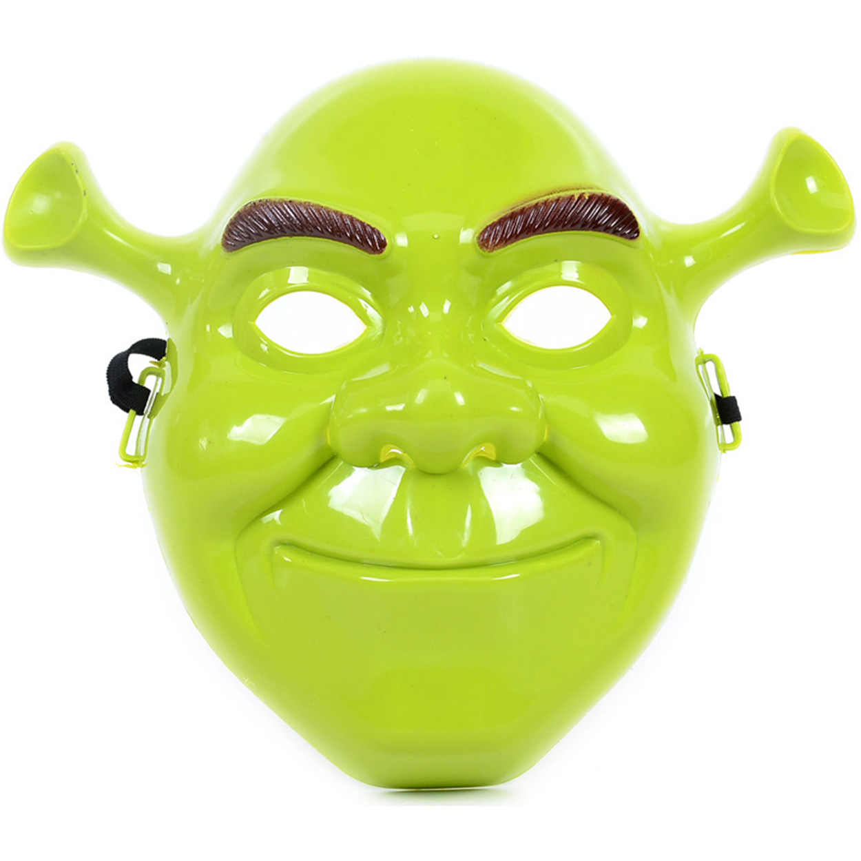 Yeşil Shrek Maskesi 21x25 cm (5271)