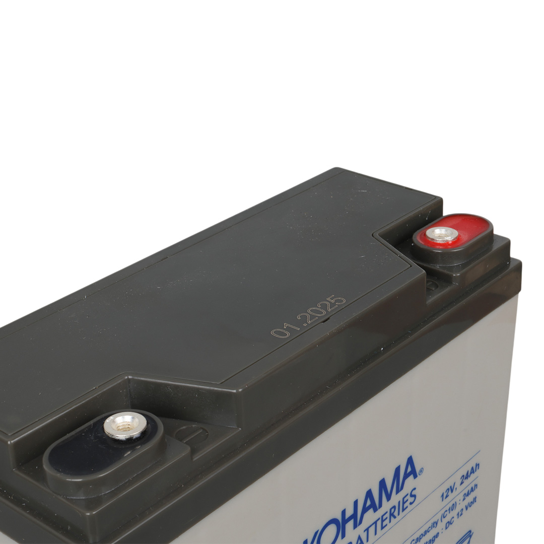 YOKOHAMA YH-1224 12 VOLT - 24 AMPER ELEKTRİKLİ BİSİKLET AKÜSÜ (180 X 76 X 167 MM) (5271) YOKOHAMA YH-1224 12 VOLT - 24 AMPER ELEKTRİKLİ BİSİKLET AKÜSÜ (180 X 76 X 167 MM) (5271)