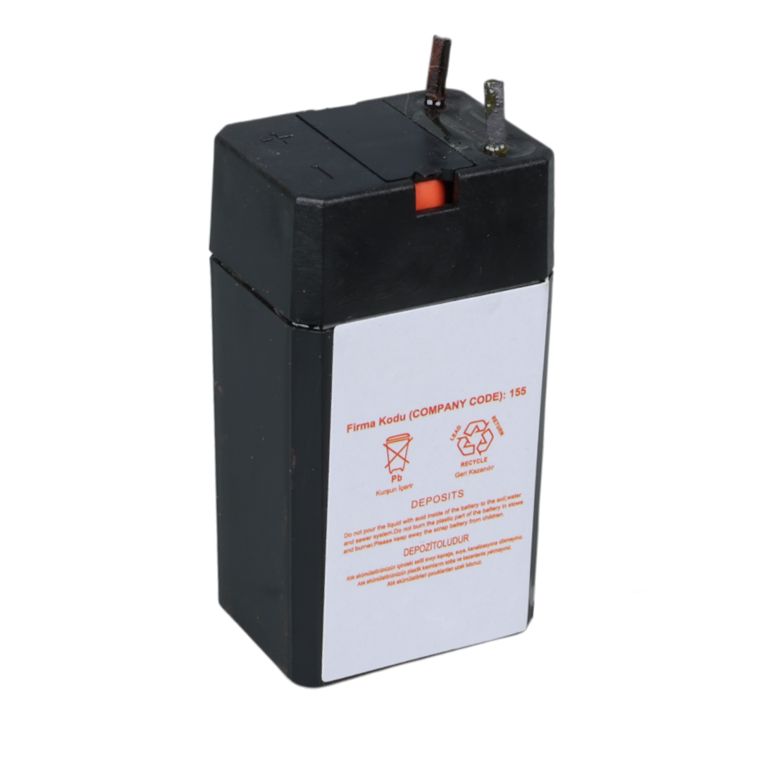 YOKOHAMA YH-40.3 4 VOLT - 0.3 AMPER KURU AKÜ (5271)