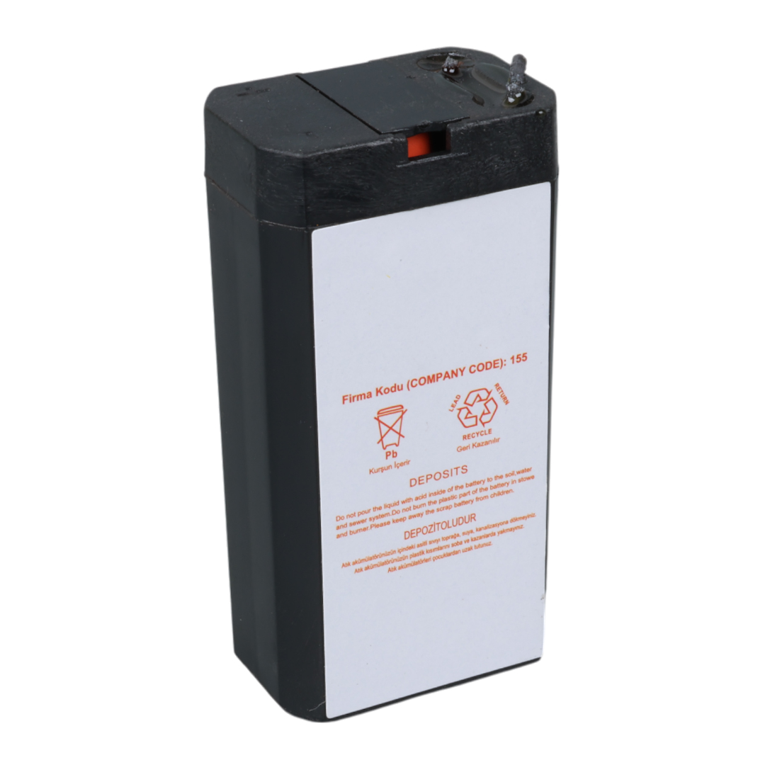 YOKOHAMA YH-40.7 4 VOLT - 0.7 AMPER KURU AKÜ (34X22X64 MM) (5271)