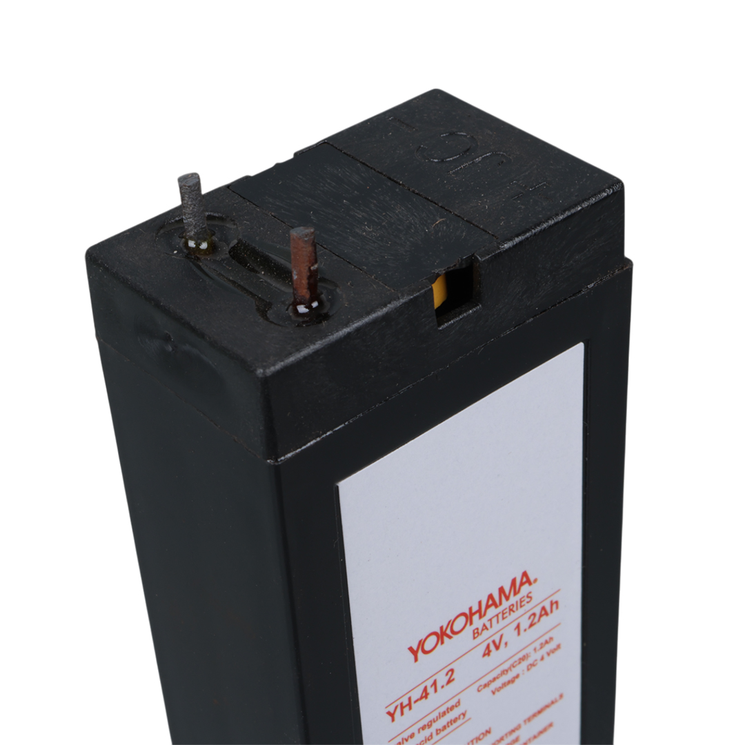 YOKOHAMA YH-41.2 4 VOLT - 1.2 AMPER KURU AKÜ (35.2 X 22 X 91 MM) (5271) YOKOHAMA YH-41.2 4 VOLT - 1.2 AMPER KURU AKÜ (35.2 X 22 X 91 MM) (5271)