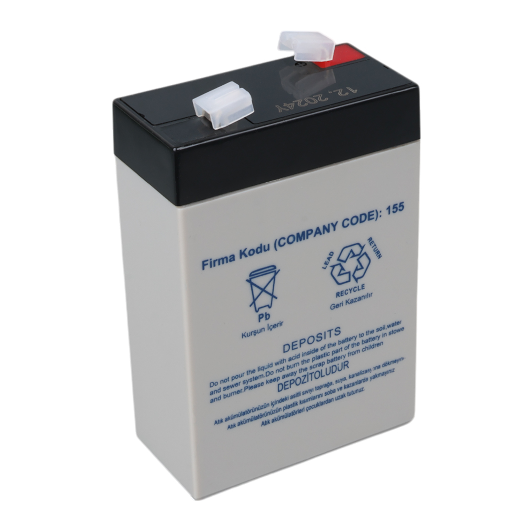 YOKOHAMA YH-62.3 6 VOLT - 2.3 AMPER AKÜ (101 X 66 X 33 MM) (5271)