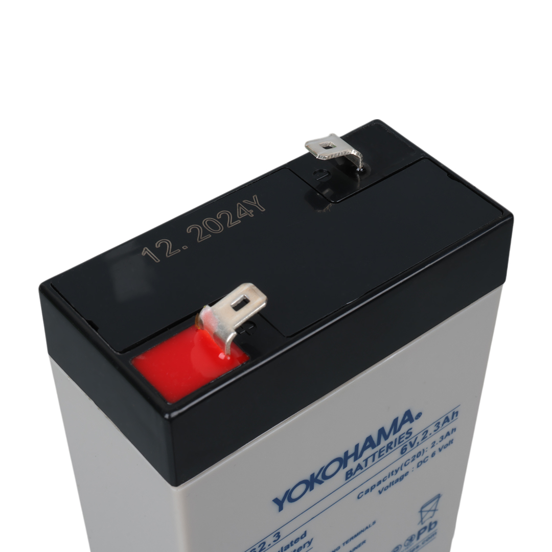 YOKOHAMA YH-62.3 6 VOLT - 2.3 AMPER AKÜ (101 X 66 X 33 MM) (5271) YOKOHAMA YH-62.3 6 VOLT - 2.3 AMPER AKÜ (101 X 66 X 33 MM) (5271)