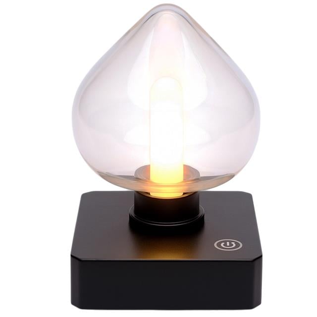 YQX-ANL95-B03 Amber Renkli Alev Efektli Dokunmatik Masa Lambası 800mAh Şarjlı (Şeffaf Kalpli) (5271) YQX-ANL95-B03 Amber Renkli Alev Efektli Dokunmatik Masa Lambası 800mAh Şarjlı (Şeffaf Kalpli) (5271)