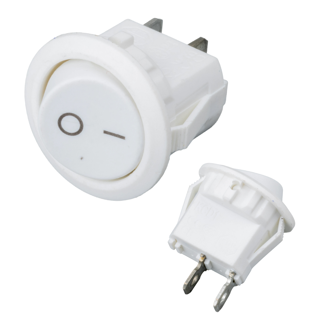 YUVARLAK IŞIKSIZ ANAHTAR ON-OFF 2P (IC-133A) (5271)