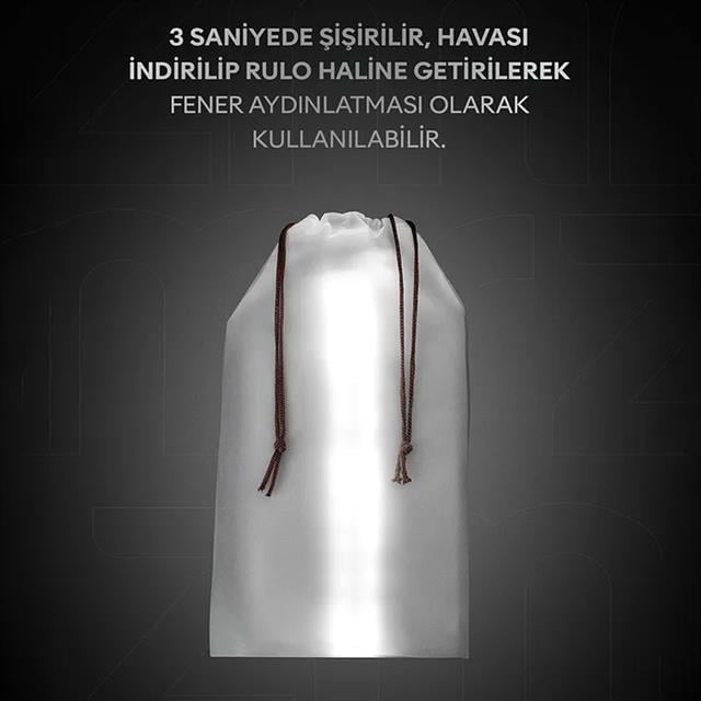 ZMR ZMR-385 Katlanır Şişirilebilir Beyaz Ledli Aydınlatma Tüpü USB Ve Güneş Enerjisi Şarjlı Armatür (5271) ZMR ZMR-385 Katlanır Şişirilebilir Beyaz Ledli Aydınlatma Tüpü USB Ve Güneş Enerjisi Şarjlı Armatür (5271)