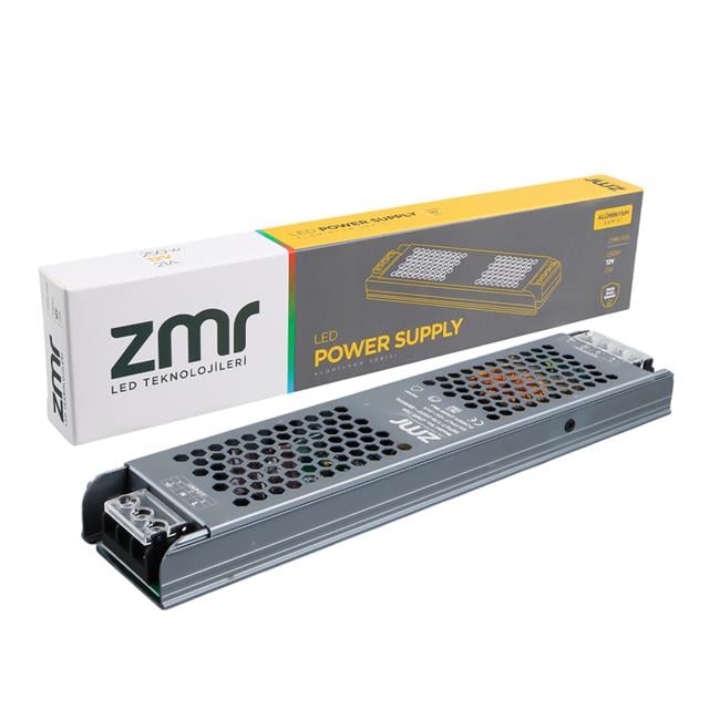 ZMR ZMR-705/B.00 12 Volt 20 Amper 250 Watt Slim Metal Kasa Adaptör (5271) ZMR ZMR-705/B.00 12 Volt 20 Amper 250 Watt Slim Metal Kasa Adaptör (5271)