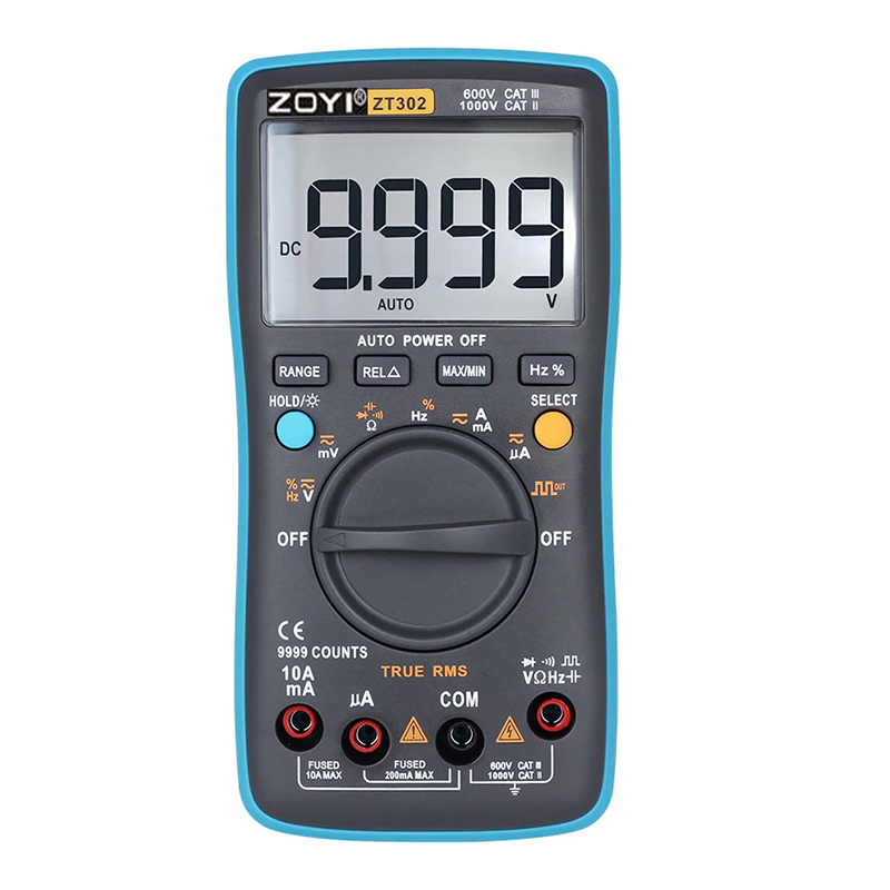 ZOYI ZT-302 TRUE RMS DİJİTAL ÖLÇÜ ALETİ (5271)