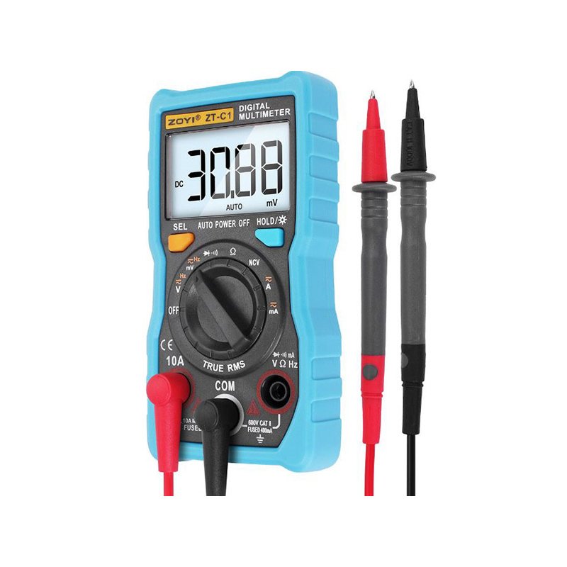 ZOYI ZT-C1 MİNİ CEP TİPİ TRUE RMS DİJİTAL ÖLÇÜ ALETİ (5271)
