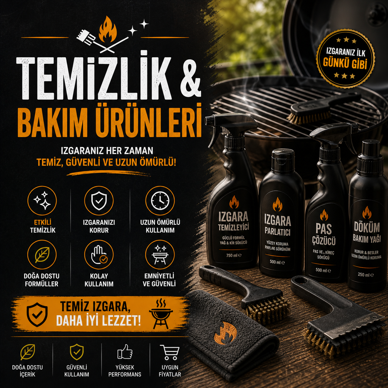 Temizlik & Bakım Ürünleri
